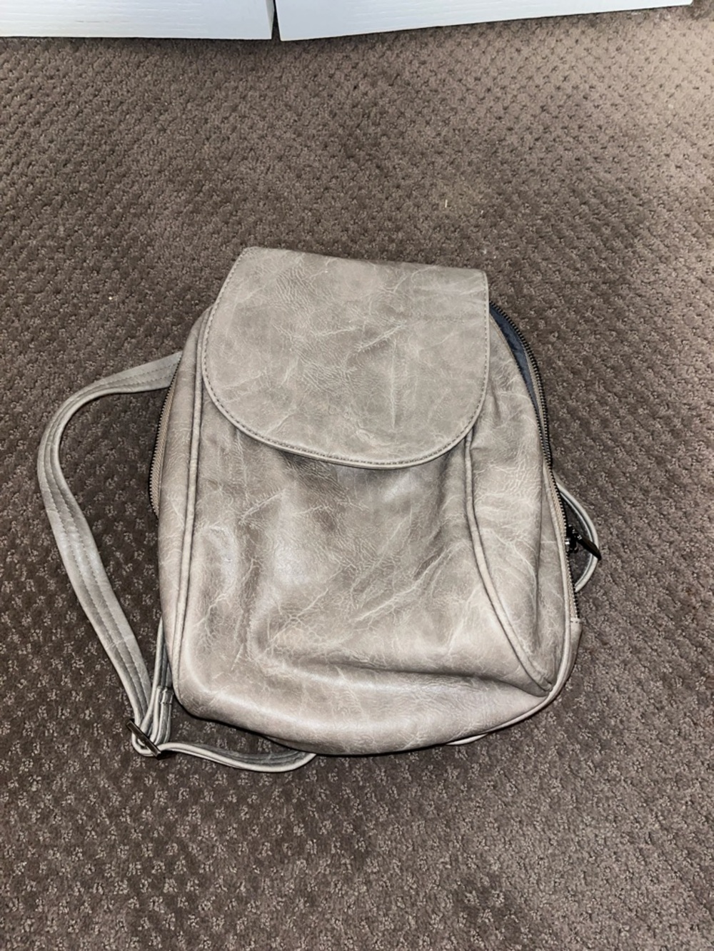 S-Q vegan leather backpack